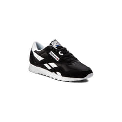 Baskets basses Reebok Classic Nylon - Noir - Femme - Lacets