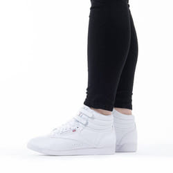 Baskets montantes en cuir Freestyle  -  Reebok