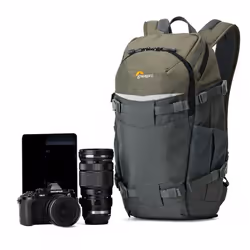 Lowepro Flipside Trek BP 250 AW Étui sac à dos Vert, Gris - Vue supplémentaire 4