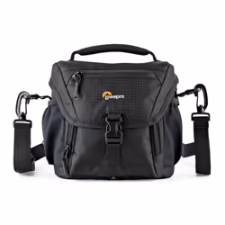 Lowepro Nova 140 AW II, Sac à bandoulière, Toutes marques, Sangle épaule, Noir