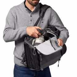 Lowepro BP 300 AW Sac à dos Noir, Gris - Vue supplémentaire 16