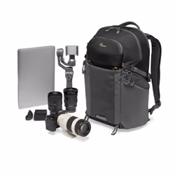 Lowepro BP 300 AW Sac à dos Noir, Gris - Vue supplémentaire 6