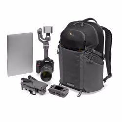Lowepro BP 300 AW Sac à dos Noir, Gris - Vue supplémentaire 7