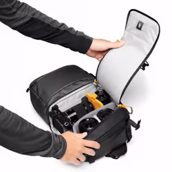 Lowepro Slingshot SL 250 AW III Sac à dos Noir, Gris - Vue supplémentaire 17