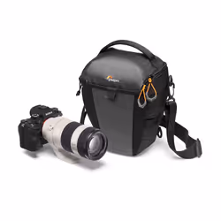 Lowepro LP37346-PWW étui et housse d’appareils photo Sacoche à chargement par le haut Noir, Gris