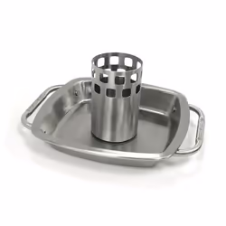 Broil King 69133, Support de cuisson pour poulet, Acier inoxydable, Acier inoxydable, Acier inoxydable, Broil King, 230 mm