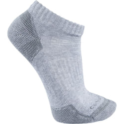 Carhartt Midweight Low Cut Chaussettes (3 paires), gris, taille XL pour Hommes