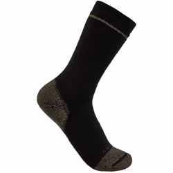 Carhartt Cotton Blend Steel Toe Boot Socken (Pack de 2), noir, taille M L pour Hommes