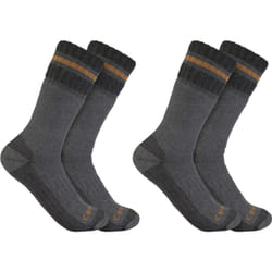 Carhartt Hevyweight Boot Chaussettes (2 paires), gris, taille XL pour Hommes