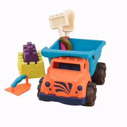 B. toys Coastal Cruiser, Camion benne, 1,8 an(s), Noir, Bleu clair, Marine, Pêche