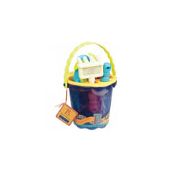 B. TOYS Ensemble de Plage Bleu Sands Ahoy pour Enfants
