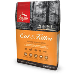 Orijen Cat & Kitten croquette pour chat 340 g Chatons Poulet, Poisson, Dinde