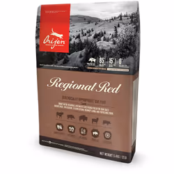 Orijen Regional Red, Adulte, Toutes races, Bœuf, Agneau, Porc, 340 g