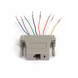 StarTech.com GC258MF changeur de genre de câble DB-25 RJ-45 Gris