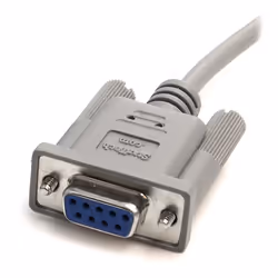 StarTech.com Câble Null Modem Série RS232 DB9 - 3m - 2x DB-9 Femelle