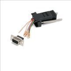 StarTech.com Adaptateur modulaire DB9 vers RJ45 - F/F - Noir