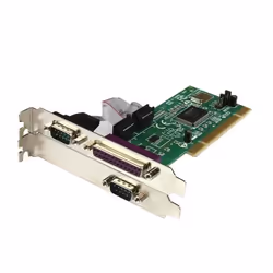 StarTech.com Carte PCI avec 2 Ports RS232 et 1 Port Parallèle - Adaptateur Série - UART 16550, PCI, Parallèle, Série, Profil  ...