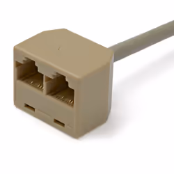 StarTech.com Câble répartiteur RJ45 2 vers 1 - Câble adaptateur Ethernet - 1x RJ45 (M) 2x RJ45 (F)