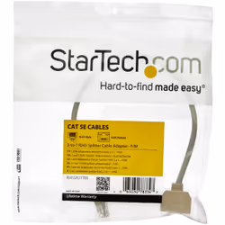 StarTech.com Câble répartiteur RJ45 2 vers 1 - Câble adaptateur Ethernet - 1x RJ45 (M) 2x RJ45 (F) - Vue supplémentaire 5