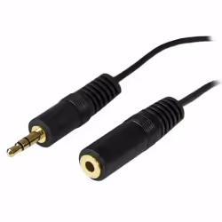 StarTech.com Câble d'extension audio pour enceinte PC de 3,6m - Rallonge audio 3,5mm - M/F, 3,5mm, Mâle, 3,5mm, Femelle, 3,7  ...