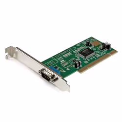 StarTech.com Carte PCI avec 1 Port Série RS232 - Adaptateur DB-9 - UART 16550, PCI, Série, RS-232, CE, FCC, RoSH, NetMos NM98 ...