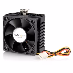 StarTech.com Ventilateur de processeur Socket 7/370 65 x 60 x 45 mm avec dissipateur thermique et connecteur TX3, Refroidisse ...