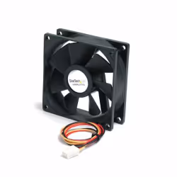 StarTech.com Ventilateur PC Silencieux à Double Roulement à Billes - Alimentation TX3 - 80 mm, Ventilateur, 8 cm, 2000 tr/min ...