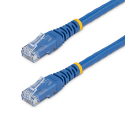 StarTech.com Câble Réseau RJ45 Cat 6 Ethernet Gigabit UTP - Cordon Cat6 1,8 m - Bleu