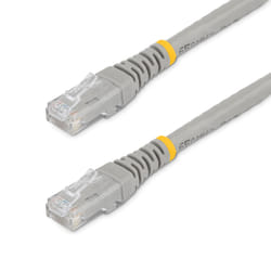 StarTech.com C6PATCH50GR câble de réseau Gris 15,24 m Cat6 U/UTP (UTP)