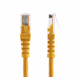 StarTech.com Câble patch moulé - Cat5e RJ45 de 15 m - Support pour PoE - Jaune