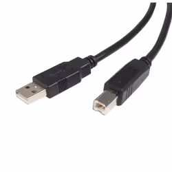 StarTech.com Câble certifié USB 2.0 A vers B de 1,8 m - M/M, 1,8 m, USB A, USB B, USB 2.0, 480 Mbit/s, Noir