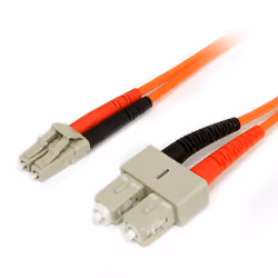 StarTech.com Câble patch à fibre optique duplex 62,5/125 multimode 1 m LC - SC, 1 m, OM1, LC, SC
