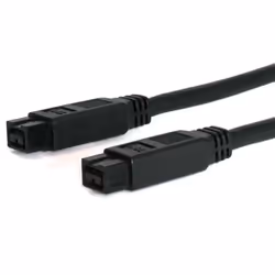 StarTech.com 10 ft 1394b Firewire Cable 9-9 Pin M-M, Noir, 3,05 m, 107 g, 21,5 mm, 202 mm, 210 mm