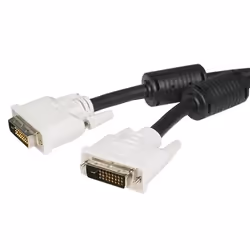 StarTech.com Câble DVI-D Dual Link de 1,8m - Cordon DVI vers DVI pour écran numérique - M/M - 2560x1600, 1,8 m, DVI-D, DVI-D, ...