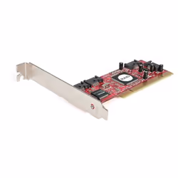 StarTech.com Carte adaptateur contrôleur 4 ports PCI SATA RAID, SATA, PCI, PCI-X, PC, CE, FCC, RoSH, 3114R, 1,5 Gbit/s