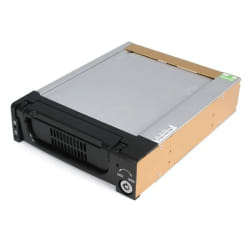 StarTech.com Rack Amovible Robuste en Aluminium 5.25" avec Ventilateur pour Disque Dur SATA 3.5"