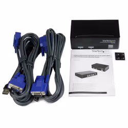 StarTech.com Commutateur KVM 2 Ports VGA USB - Switch KVM - 1920x1440 - Vue supplémentaire 4