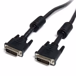 StarTech.com 6ft DVI-I, 1,8 m, DVI-I, DVI-I, Mâle, Mâle, Noir