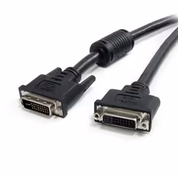 StarTech.com 10ft DVI-I, 3 m, DVI-I, DVI-I, Mâle, Femelle, Noir