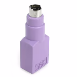 StarTech.com Adaptateur Clavier USB vers PS/2 - USB A Femelle - PS/2 Mâle, PS/2, USB A, Violet