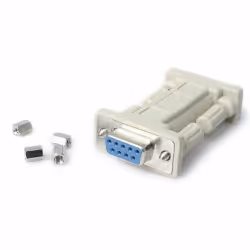 StarTech.com Adaptateur null modem DB9 série RS232 - F/F, DB-9, DB-9, Blanc