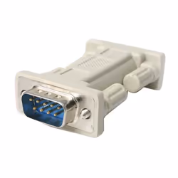 StarTech.com Adaptateur null modem DB9 série RS232 - M/M, DB-9, DB-9, Blanc