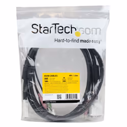 StarTech.com Câble KVM de 1.80m USB DVI 4 en 1 avec Prises Audio et Micro - Vue supplémentaire 10