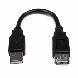 StarTech.com Câble d'extension USB 2.0 de 15cm - Rallonge USB A vers A - M/F, 0,152 m, USB A, USB A, USB 2.0, Mâle/Femelle, N ...