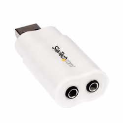 StarTech.com Carte son externe USB vers audio stéréo - Adaptateur audio stéréo