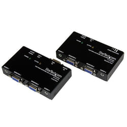 StarTech.com Extendeur vidéo VGA sur Cat5 avec audio - Prolongateur VGA HD15 jusqu'à 150m