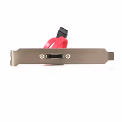 StarTech.com eSATA Cable with External Slot Plate, 0,3 m, eSATA, Noir, 35 g, 125 mm, 225 mm