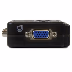 StarTech.com Kit commutateur KVM USB VGA à 2 ports avec audio et câbles - Switch KVM - Noir - Vue supplémentaire 4
