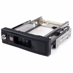 StarTech.com Rack amovible échange à chaud sans tiroir de 5,25 pouces pour disque dur SATA de 3,5 pouces, 13,3 cm (5.25"), Pa ...