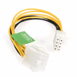 StarTech.com EPS8EXT, 0,203 m, 8-pin EPS12V, 8-pin EPS12V, Mâle, Femelle, Droit